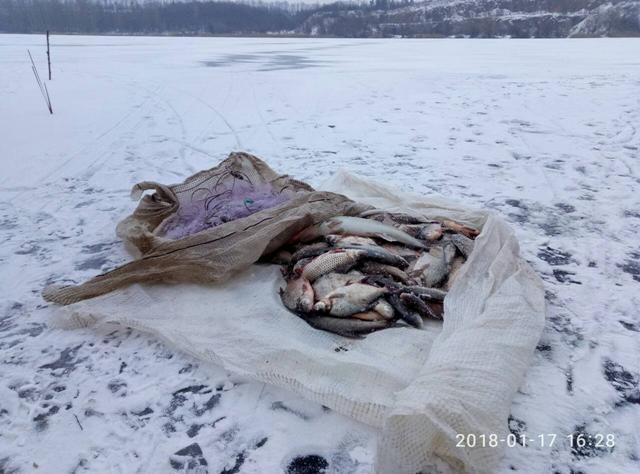 5000 грн. за незаконний вилов риби сіткою