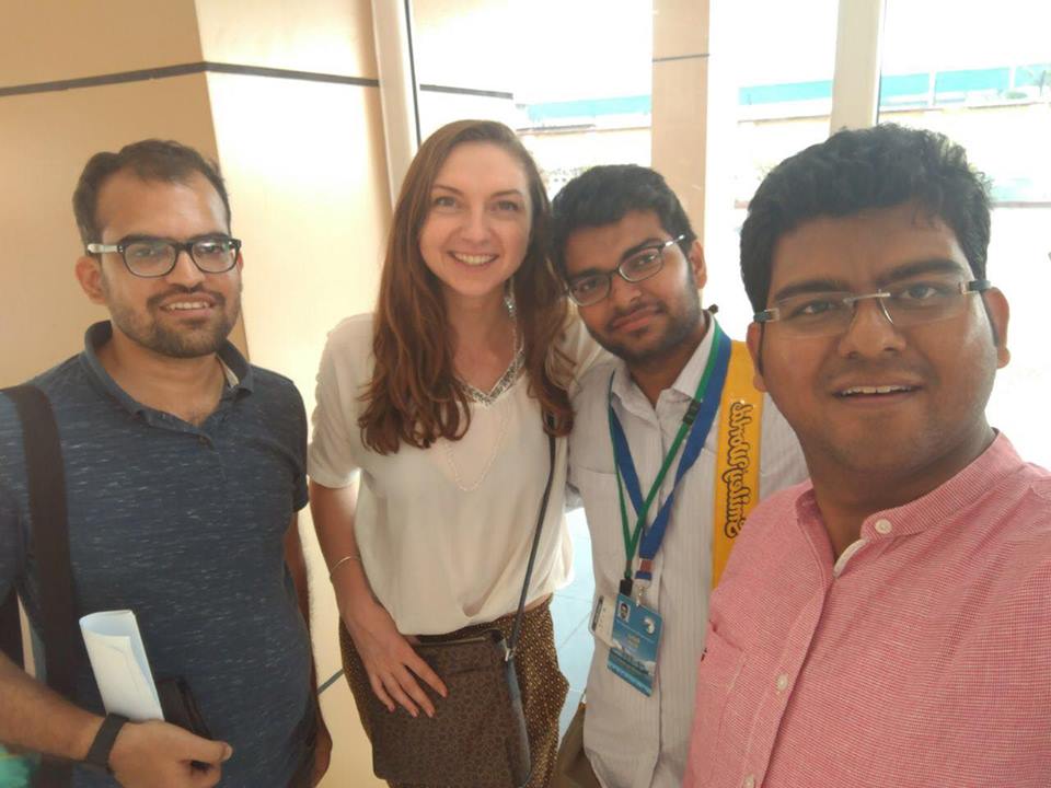 Вінничанка їздила до Індії зустрічати «Корабель молодих лідерів світу», щоб презентувати Україну