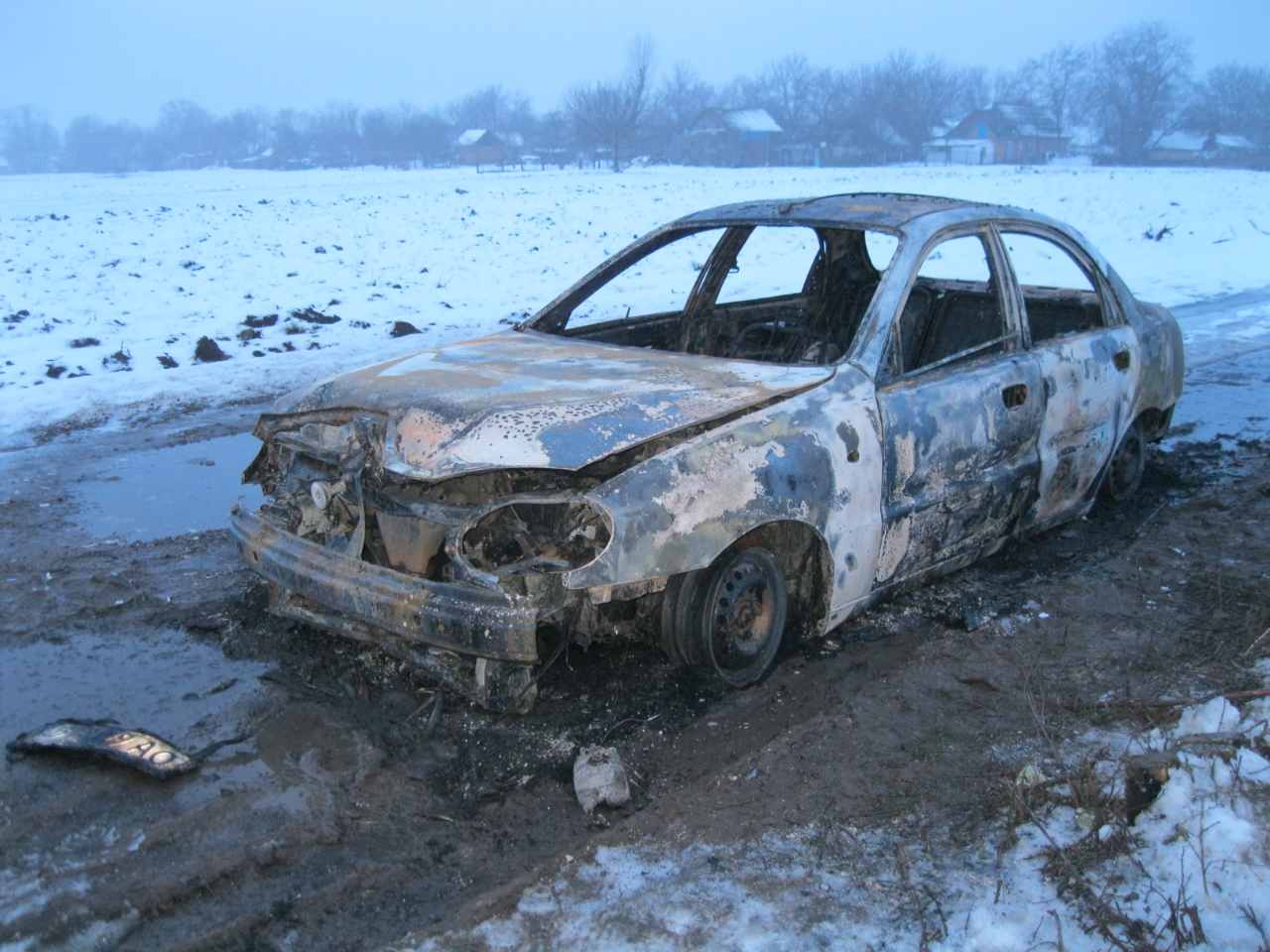 Чому в Мочулці заживо згорів водій у «Daewoo Lanos»?