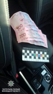 За 1000 гривень водій «під кайфом» хотів відкупитись від патрульних