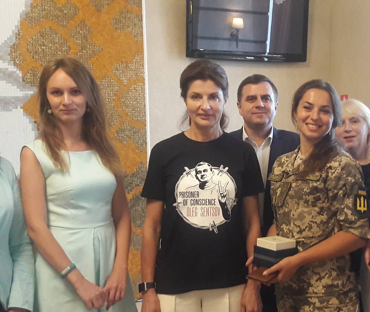 Марина Порошенко про звільнення Сенцова, інклюзивні школи та ремонти в Калинівці (відео)