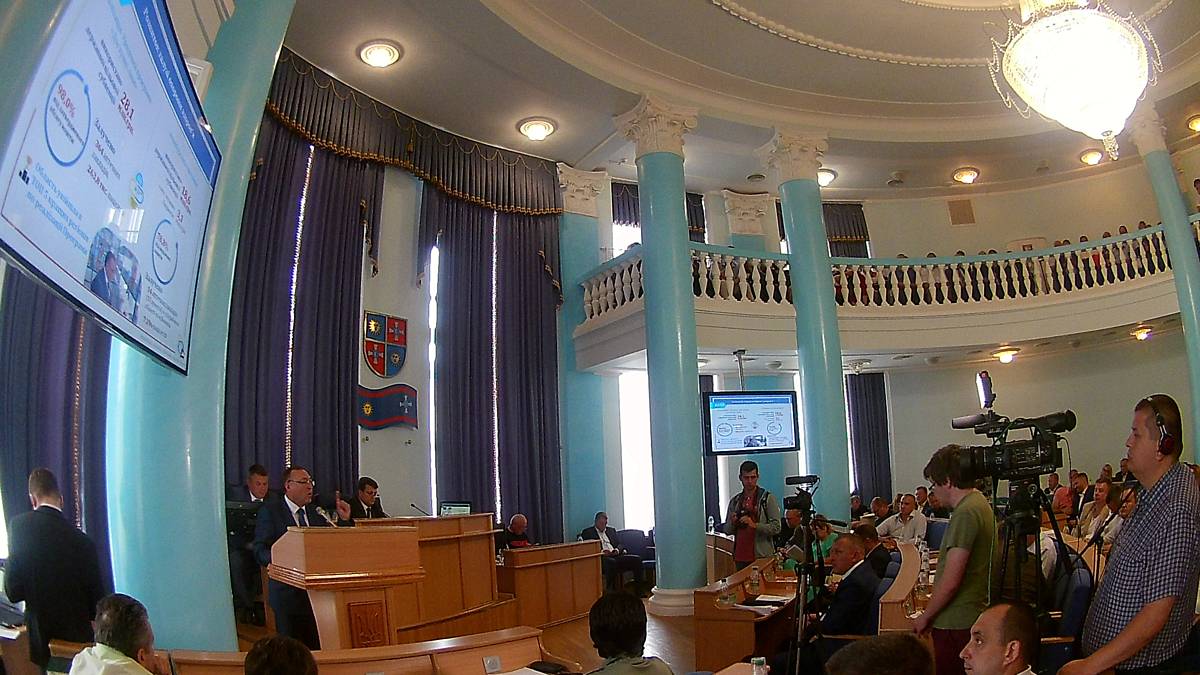 На сесії облради «Звіт найкращого губернатора», директорські бої за «Лікарню Тімірязєва» і «штурм Каноніка» через «Заслуги перед Вінниччиною»… (відео)
