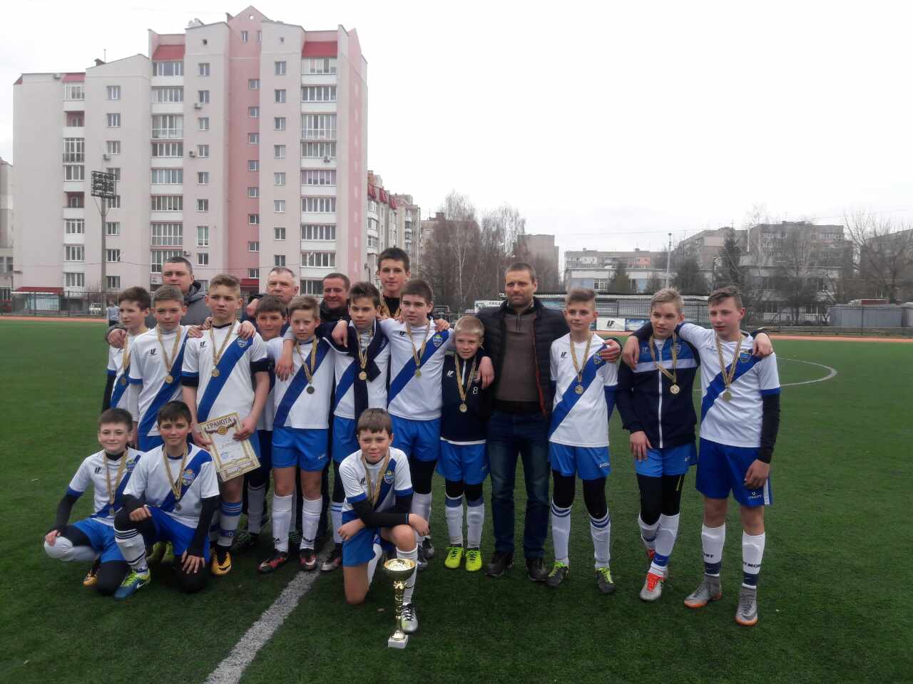 Чемпіонами області з футболу стали 13-річні “блохіна-белановці”