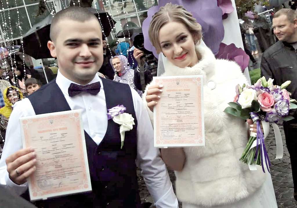 Іван + Олеся – весілля сезону на день Вінниці
