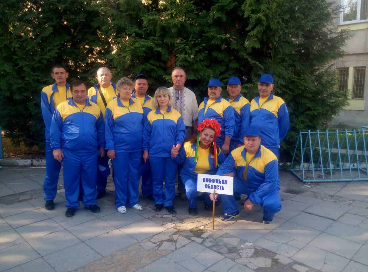Вінничани відзначились у змаганнях Всеукраїнської спартакіади «Сила духу»