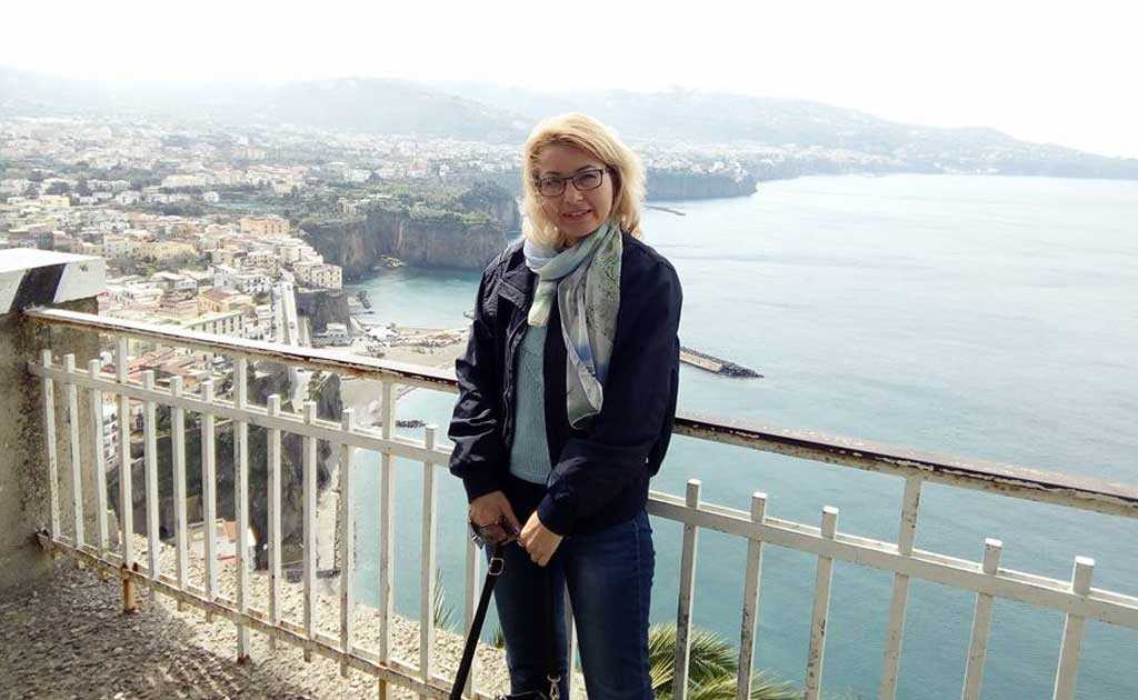 Борщ із пармезаном у Неаполі варить журналістка «33-го каналу» Інна Червінчук