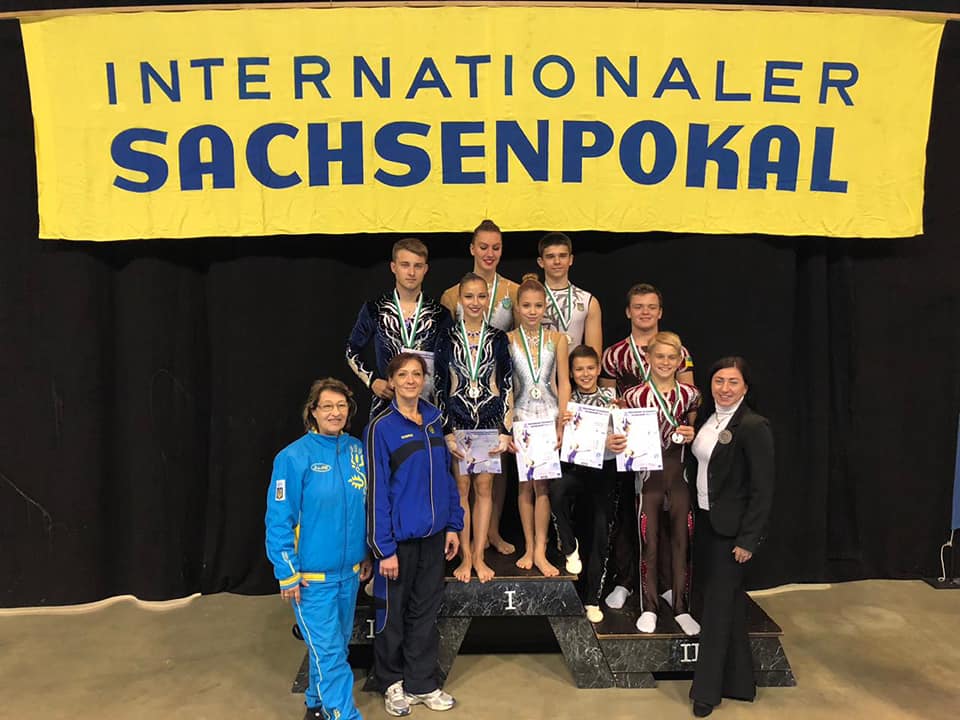 Вінницькі акробати взяли 2 золота «Sachsenpokal – 2018» в німецькій Різі