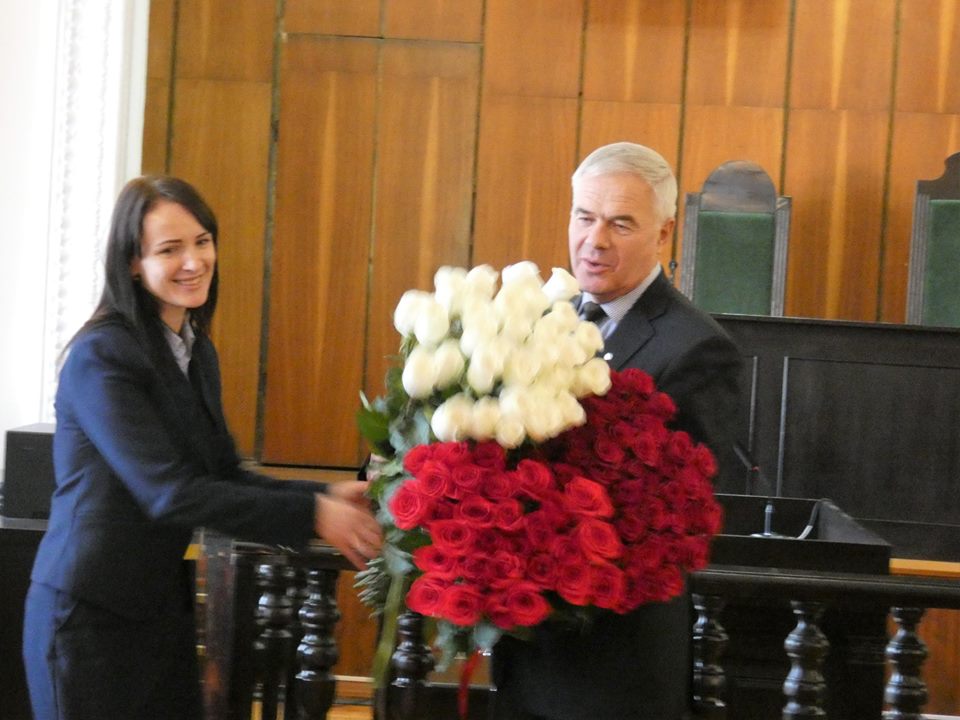 Голова Апеляційного суду Вінниччини Петро Кучевський склав повноваження. Суд тимчасово очолила Валентина Марчук