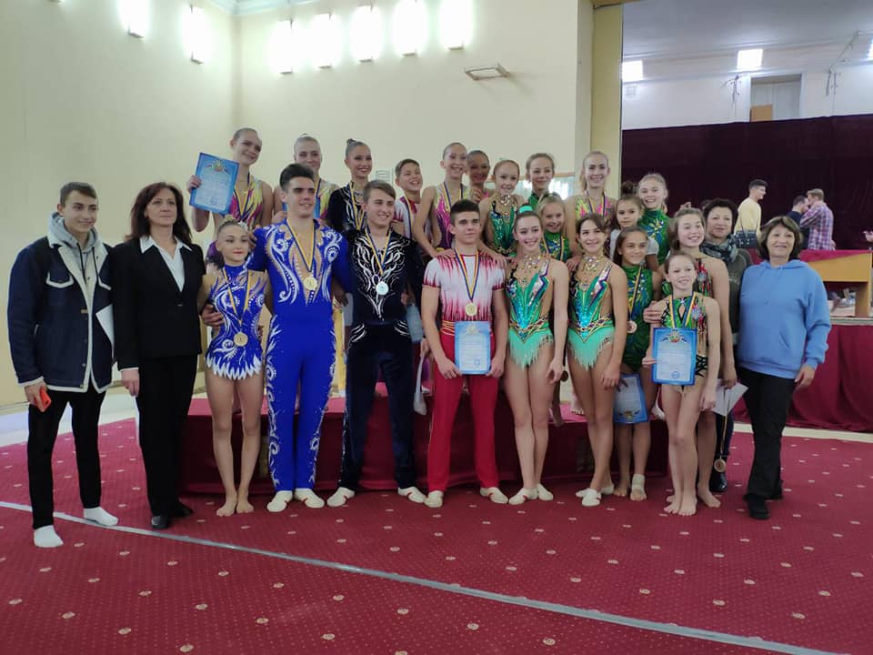 7 медалей завоювали у Львові на Чемпіонаті України акробати із Вінниці