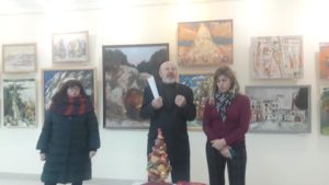 Художники Вінниці на Миколая відкрили «Різдвяну палітру» (відео)