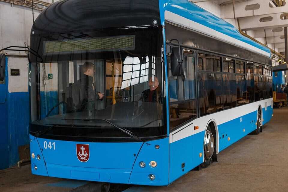 Тролейбус «Зроблено у Вінниці» показали у ВТК
