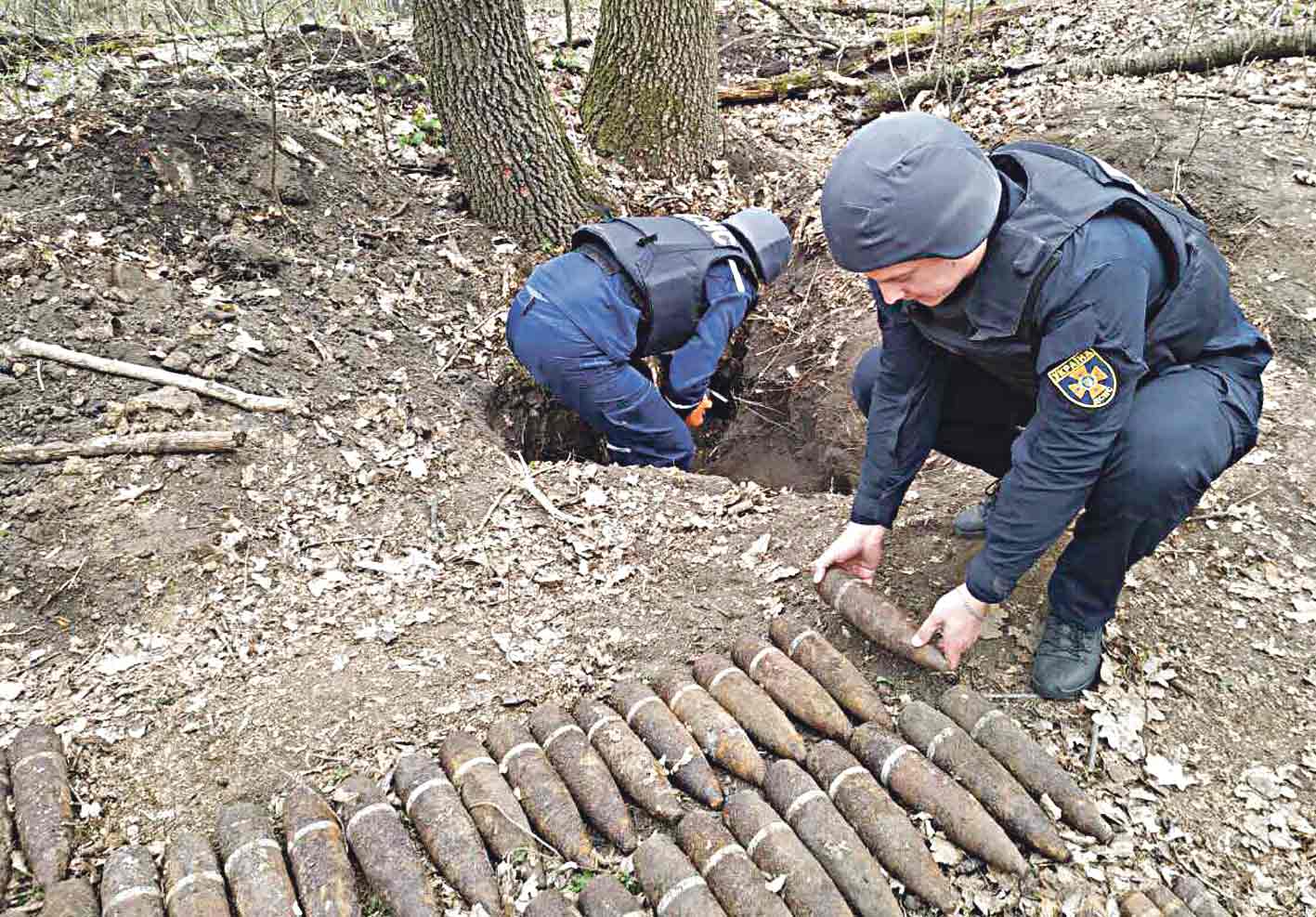 208 снарядів та мін знайшли у Оратівському районі