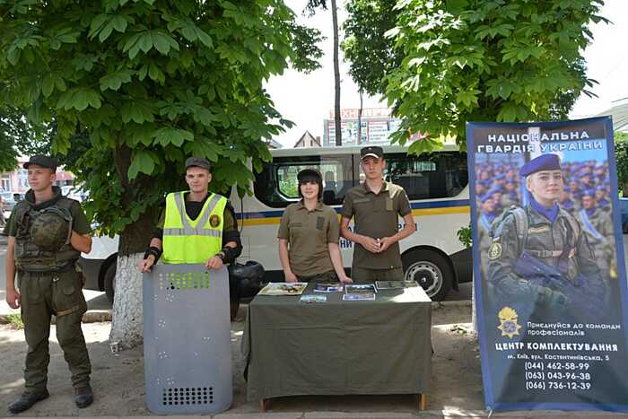 Вінницькі нацгвардійці посилюють державний кордон України