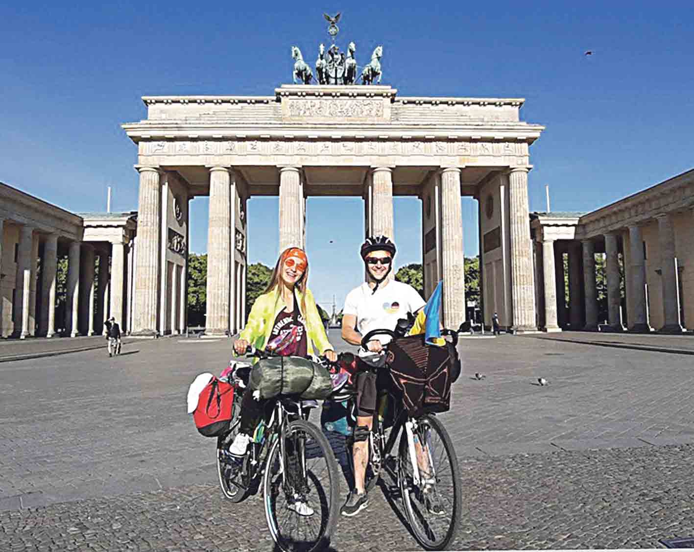 1700 км на велосипеді до Німеччини проїхала сім’я з Вінниччини