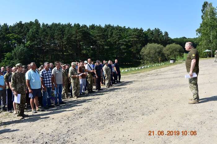 Вінницькі військові резервісти проходили навчальний збір