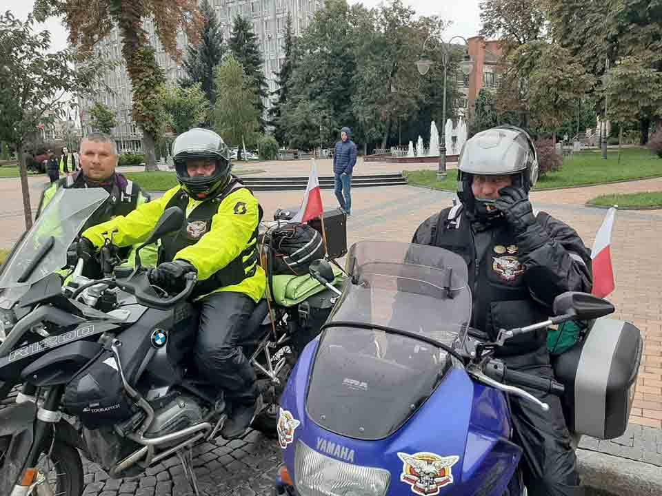 У Росію через Вінницю їхали польські байкери
