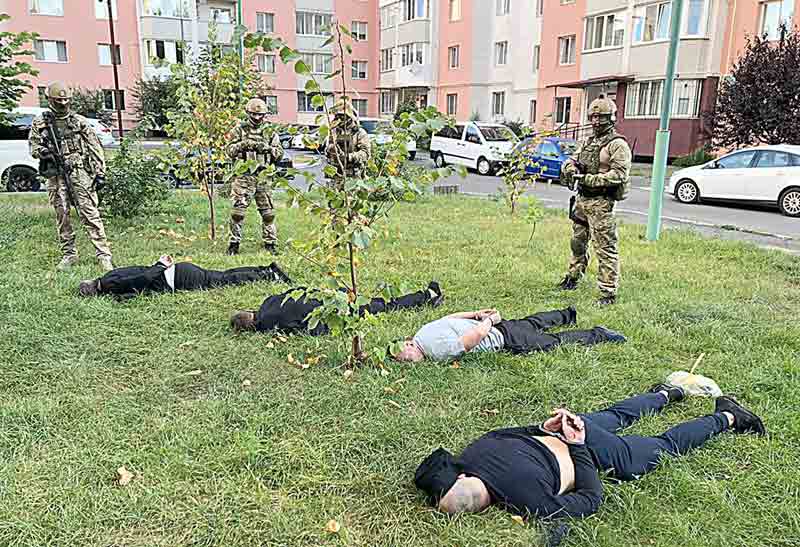 Банду грабіжників брав у Вінниці київський спецназ