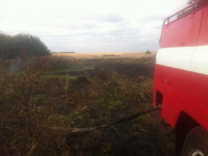 68 рятувальників вчора гасили пожежі сухої трави на Вінниччині