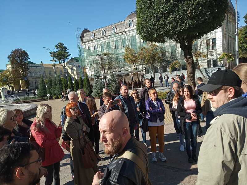 Безстрокову акцію протесту у Вінниці розгорнули активісти та учасники АТО проти “Формули Штайнмаєра”