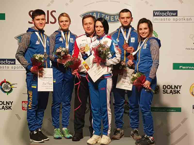 Наші спортсмени «настріляли» на медалі у Польщі