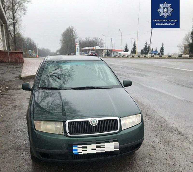 На Вінниччині затримали водія з підробними документами