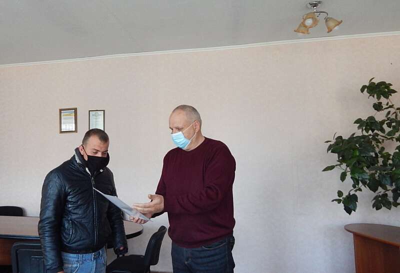 Напередодні Великодня боєць з Ямполя отримав ордер на житло