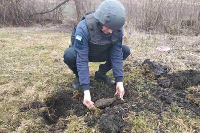 Знайдено снаряди у Калинівському, Немирівському та Липовецькому районах