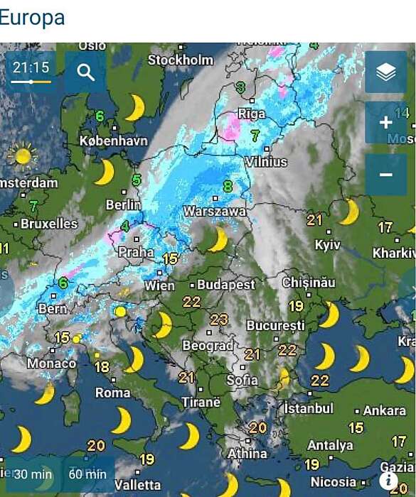 «Холодна Зося» налякала Європу снігом, а на Вінниччину сьогодні прийде вночі із +2 – 0 градусів…