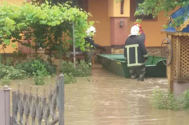 На Вінниччині оголошено штормове попередження. Рівень води у Могилеві-Подільському може піднятися до небезпечних відміток