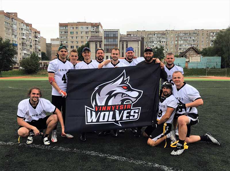 «Вінницькі Вовки» пройшли у фінал чемпіонату України з флаг-футболу без жодної поразки