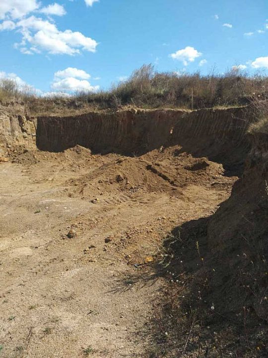 Ще один несанкціонований кар’єр виявили на Вінниччині