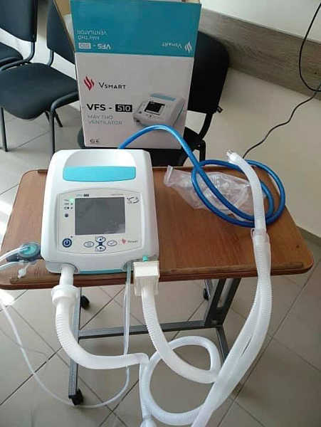 18 апаратів штучної вентиляції легень отримали опорні лікарні І та ІІ хвилі