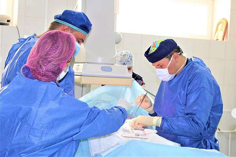У Вінниці провели унікальну операцію з ендопротезування розірваної аорти