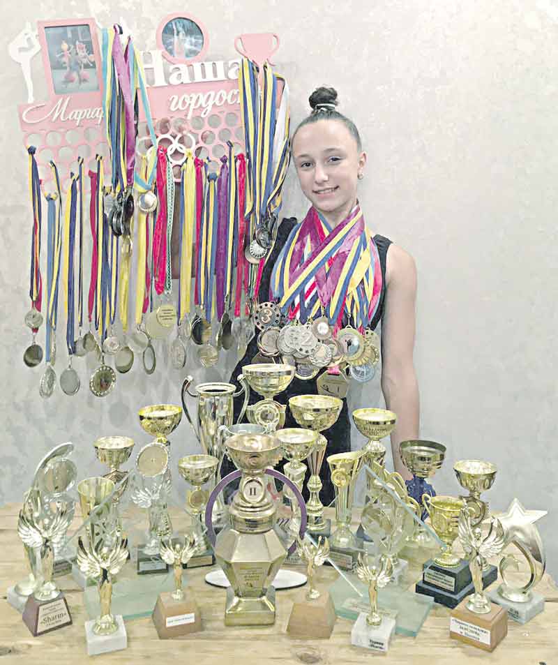 Майстром спорту з художньої гімнастики мріє стати 13-річна вінничанка