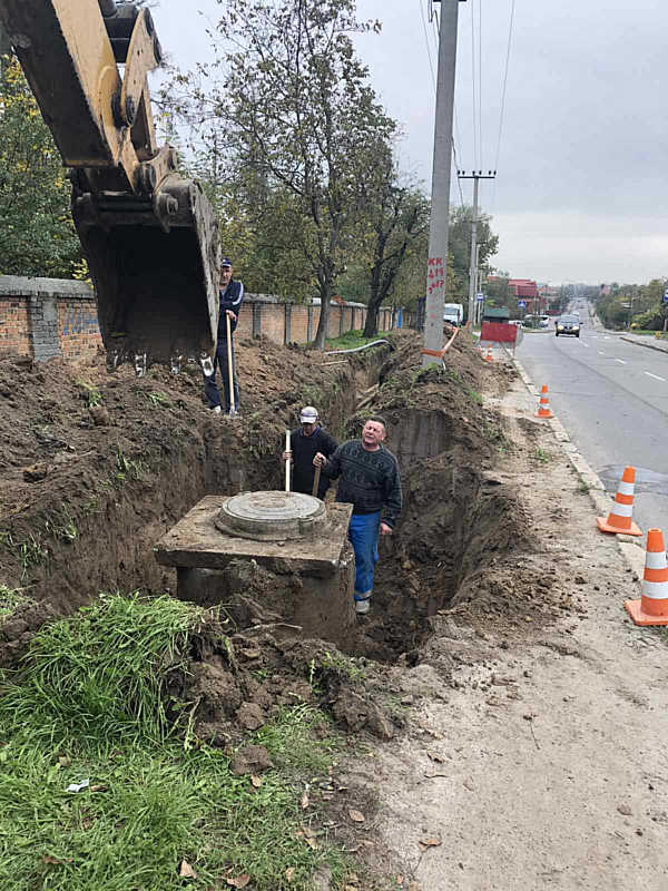 У Вінниці завершили роботи з прокладання каналізаційних мереж у двох мікрорайонах міста, які були заплановані на цей рік