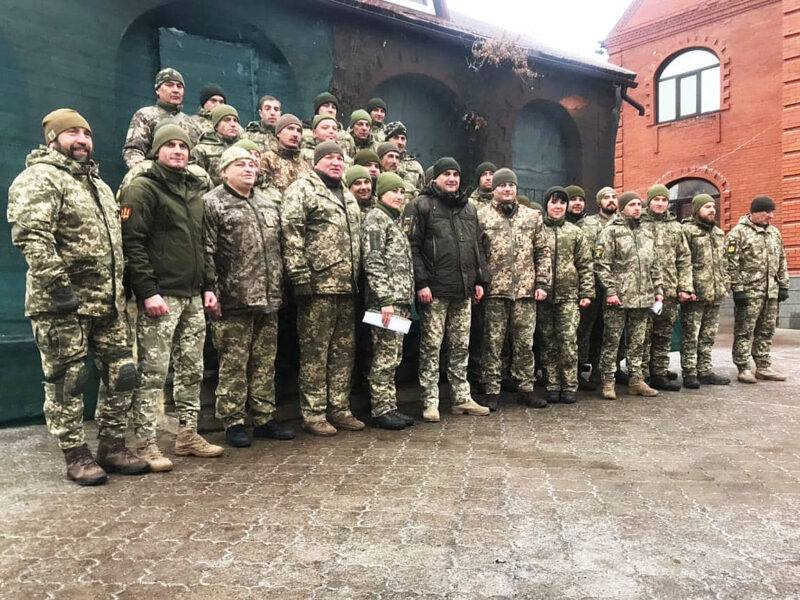 Український стяг у напрямок окупованої Горлівки запустили воїни з Вінниччини (відео)