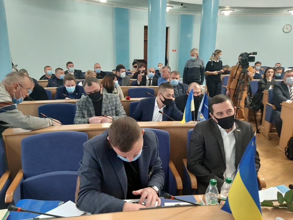 Проти “вигнання” Валерія Коровія із обласної ради на сесії були три депутати (відео)