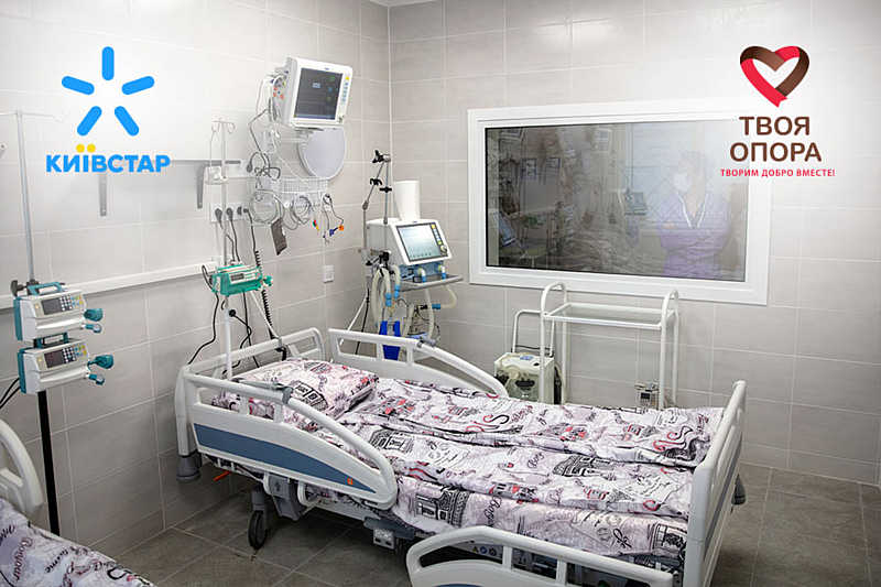 Калинівська центральна районна лікарня отримала 1 апарат ШВЛ та 2 монітори пацієнта.