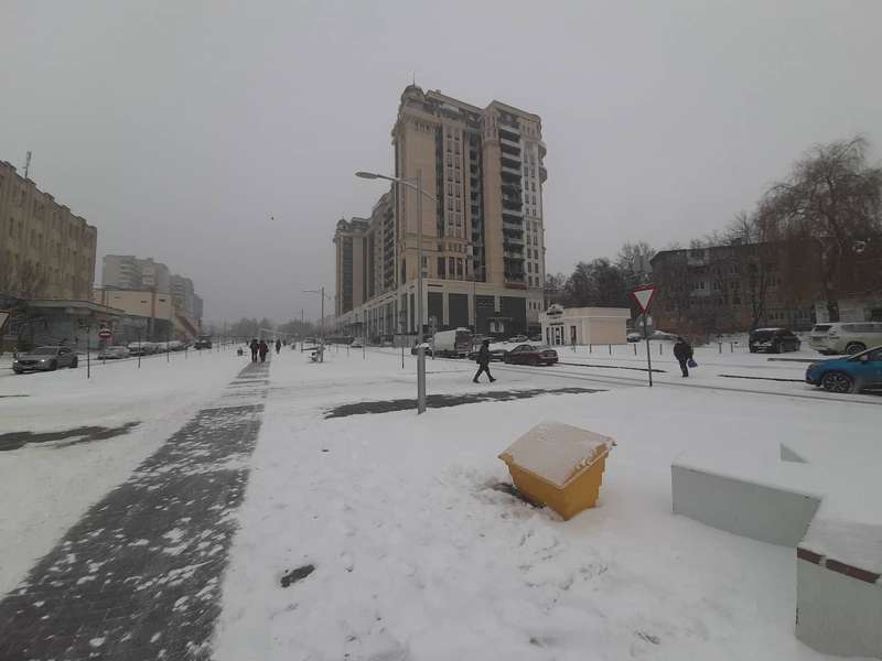 Біла ковдра накрила Вінницю та область… (відео)