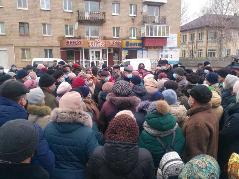 Козятин вийшов на протест через тарифи на газ