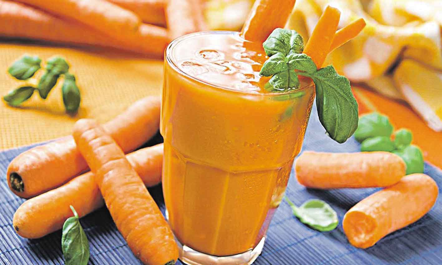 Морквяний сік зміцнює імунітет