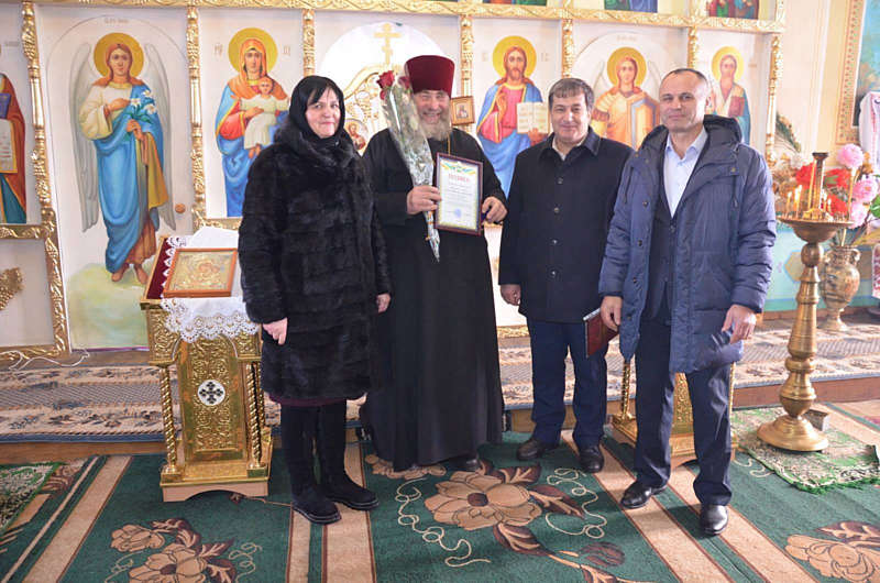 Священник став Почесним громадянином села Дяківці
