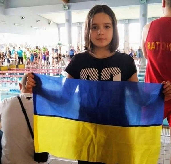 Вінничанка Анна Ткаченко у 12 років стала кандидатом у майстри спорту із плавання