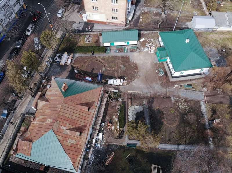 Ремонт садиби Коцюбинського у Вінниці триває…