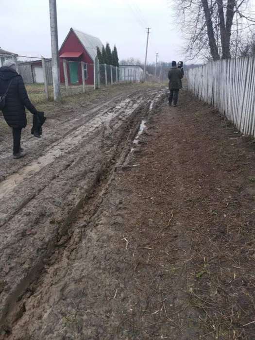 Дорога у селі наче трясовина – кажуть у Жорнищі