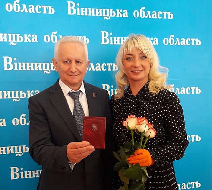 Олександр Олійник з Вінниччини отримав звання Заслуженого