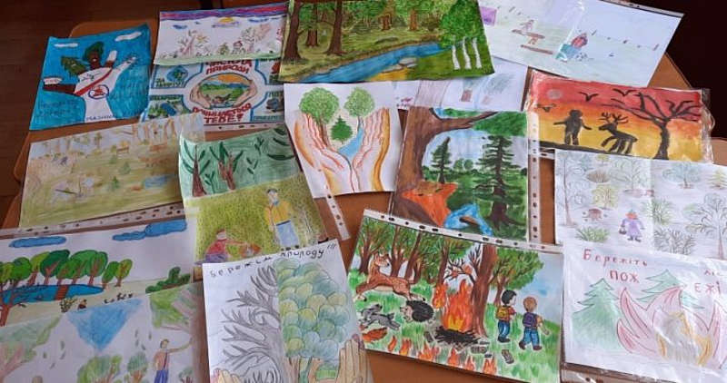 Гайсинські юні лісівники малюють і пишуть про ліс дистанційно