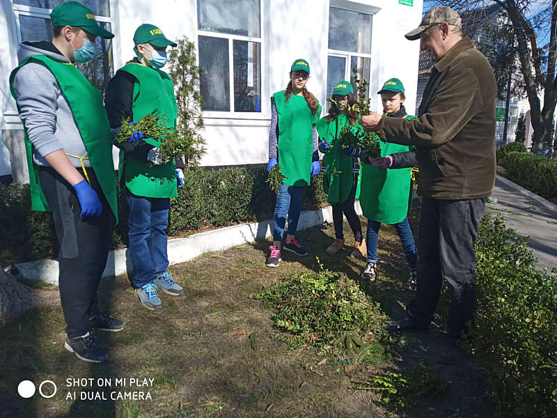 Учнівське лісництво «Зелений світ» Вінницького держлісгоспу – активний учасник акції «Створюємо ліси разом»