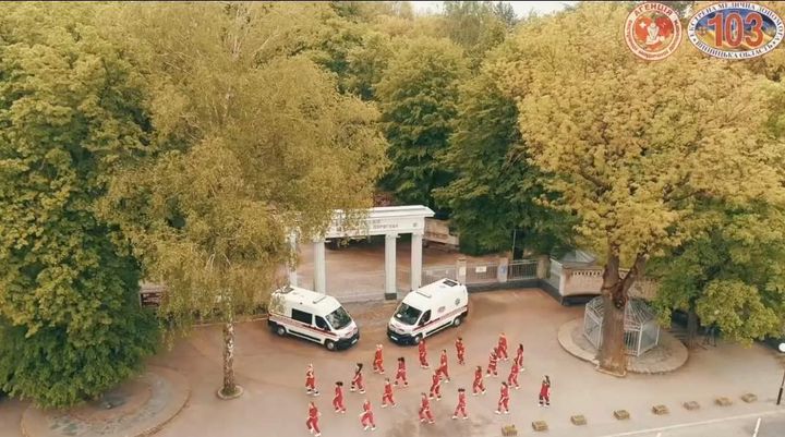 У Вінниці медики влаштували танцювальний флешмоб