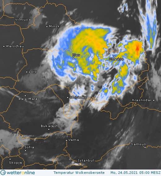 Вінниччину накрив дощовий циклон! Опади триватимуть весь тиждень до 29 травня